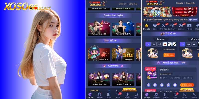 App xoso66 giao diện mới lạ, ấn tượng