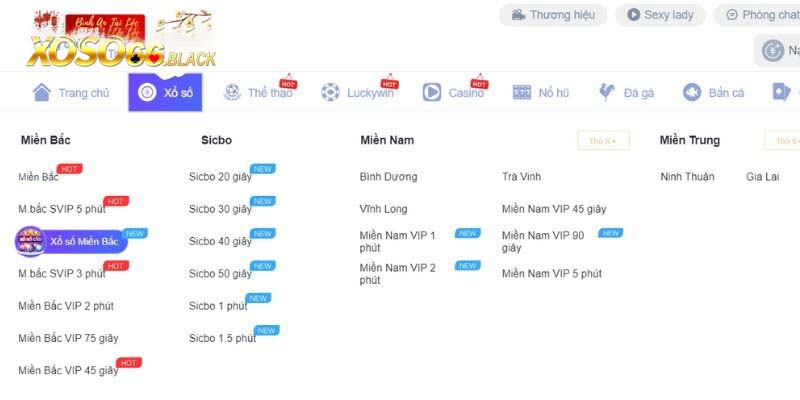 Các hình thức lô đề trực tuyến tại xoso66