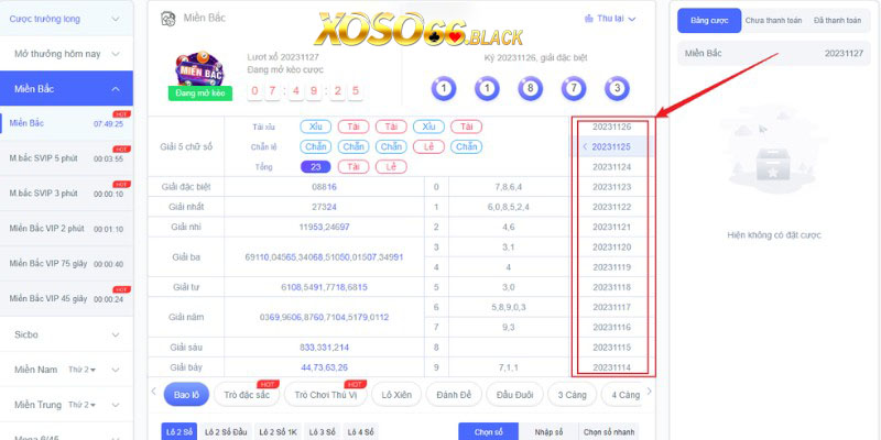 Hướng dẫn cách xem bảng tần suất dễ dàng tại xoso66