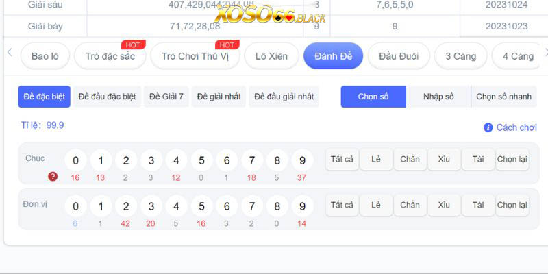 Người chơi thỏa thích trải nghiệm đánh đề thông qua app xoso66