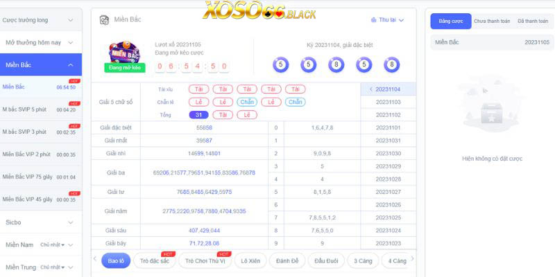 Xổ số 66 sảnh game đang được các lô thủ ưa chuộng