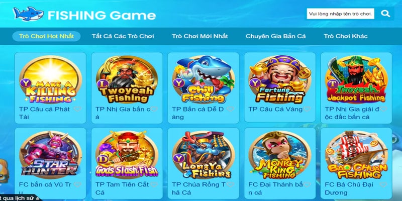 Game bắn cá ăn thưởng đa dạng 69VN